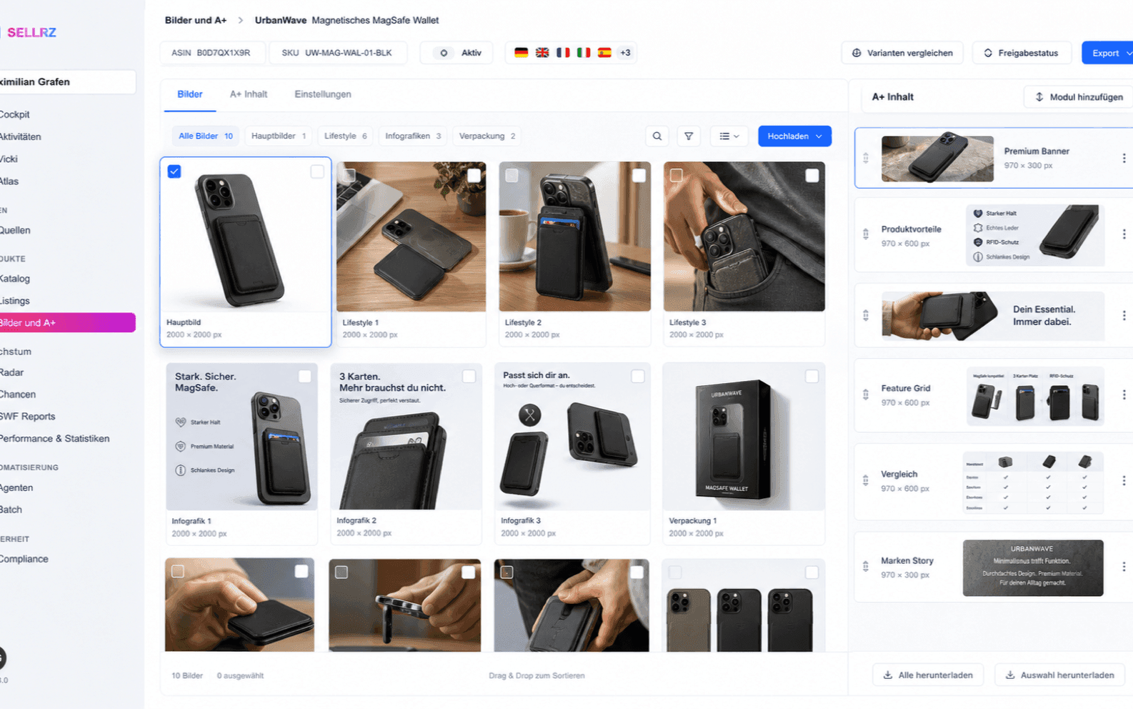 Bilder und A+ — Bilder, die aus dem Klick einen Kauf machen.