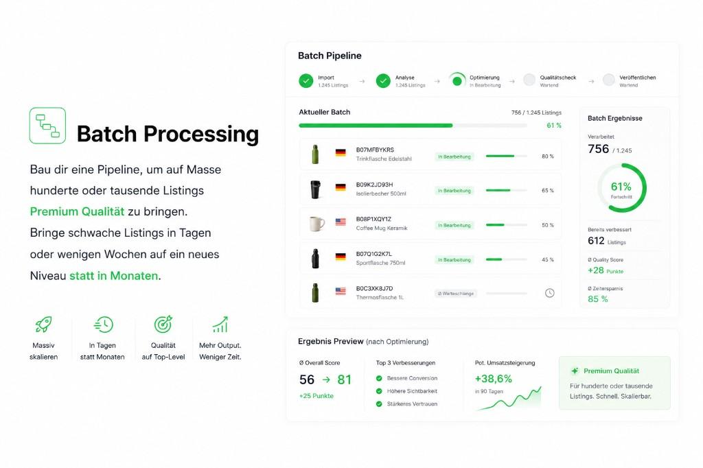 SELLRZ Batch Processing overview