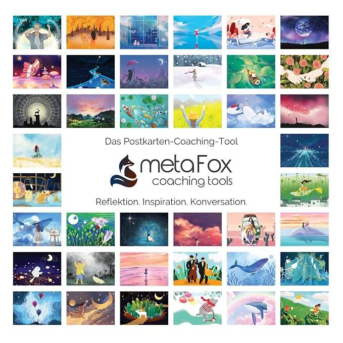 metaFox „Traumwelten“ - 52 illustrierte Postkarten fuer deine Traeume